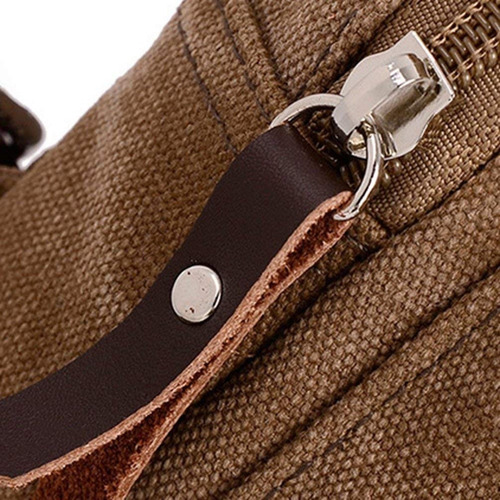 Morral Bandolera Reforzada Con Orificio Para Auriculares