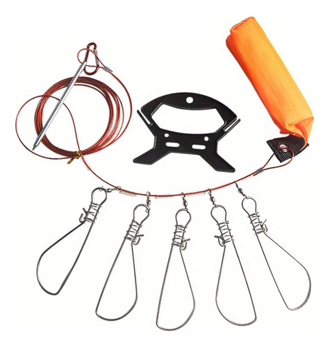 Pesca Stringer Clip Big Lock De Alta Resistencia Live Lock