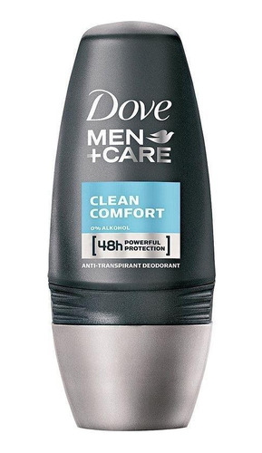 Antitranspirante Dove Men Roll On Clean Care 50ml