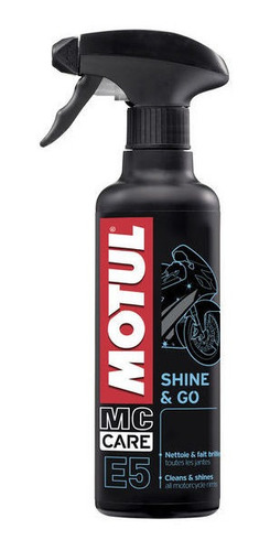 Spray Motul E5 Shine & Go Brilho Carenagem E10 400ml