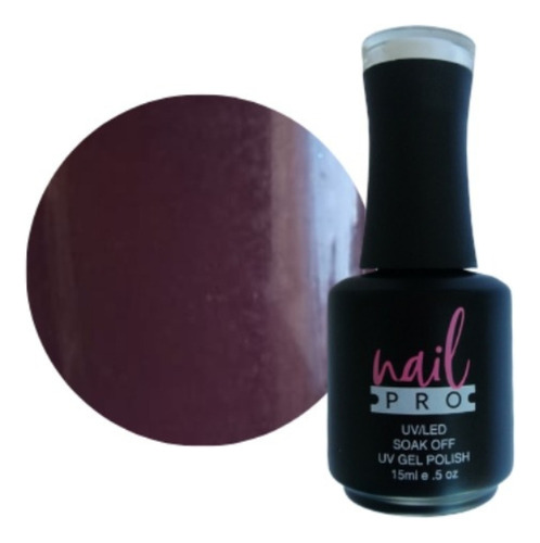 Gel Polish Color Burdeo Uva Vino X072 Nail Pro Permanente