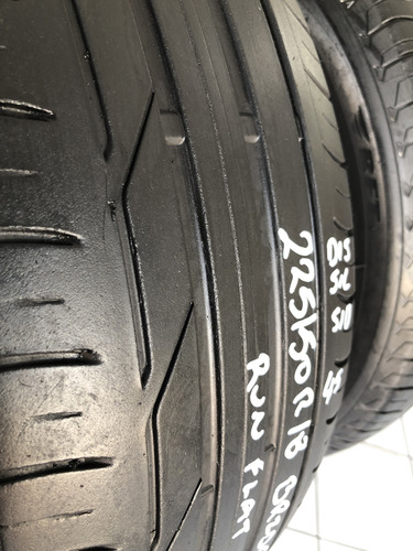 Kit 02 Pneus 225/50r18 Bridgestone Turanza T001 Rft (usados) (Usado)