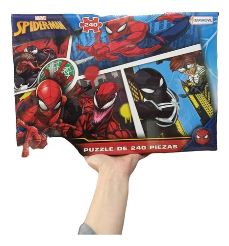 Rompecabezas Spiderman 240 Piezas Tapimovil