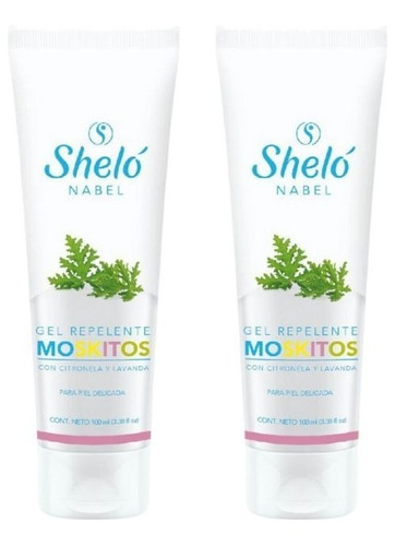 2 Pack Gel Repelente De Mosquitos Shelo