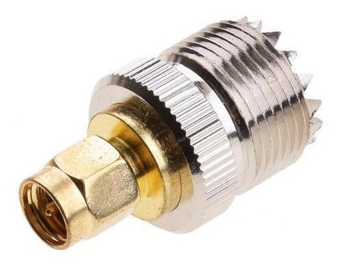 2 Pl259 Enchufe A Sma Adaptador De De Cuenca Dorado