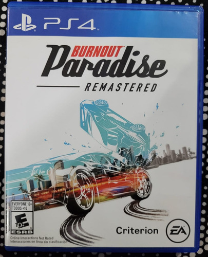 Burnout Paradise Remastered Ps4