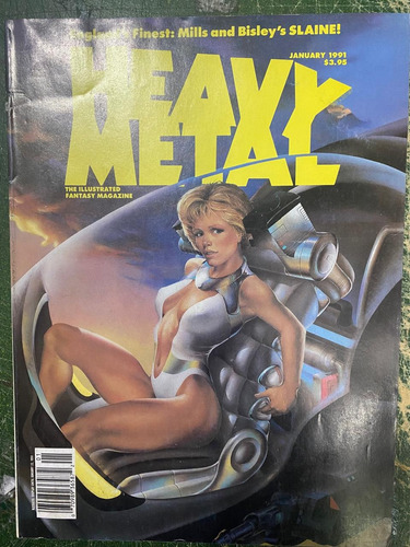 Revista Heavy Metal Enero 1991 (ingles)