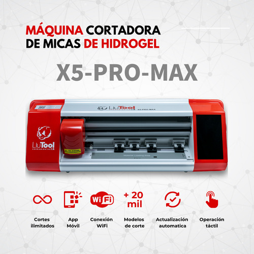 Maquina Cortadora De Mica Hidrogel Liutool Cortes Ilimitados