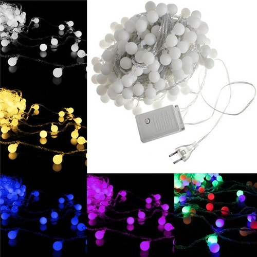 Nuevo 20 M 200 Hada De La Cuerda De La Pelota Colorida Led D