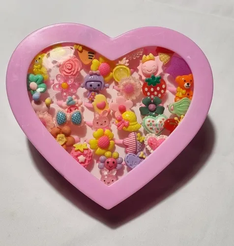 Anillos Para Nenas Regulables Surtidos X 36 Unidades MercadoLibre