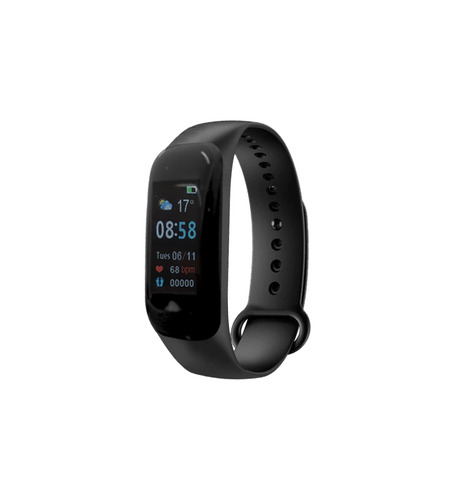 Smart Watch Recargable Malla Silicona Flexible Pulsera Reloj