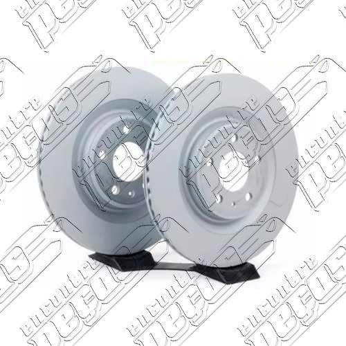 Disco 330mm Traseiro Audi A4 2.0 Tfsi Sport 211cv 2012-2013