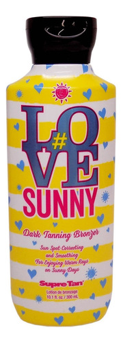 Love Sunny Oscuro Bronceado Bronceador Locin De Bronceado Po