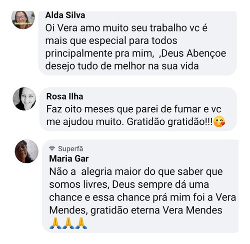 Imagem 7 de 10 de Pare De Fumar Rápido Com Vera Mendes - On-line - Mentoria