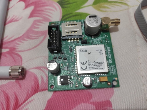 Imagem 2 de 3 de Módulo Gprs Para Centrais Intelbras Xag 8000