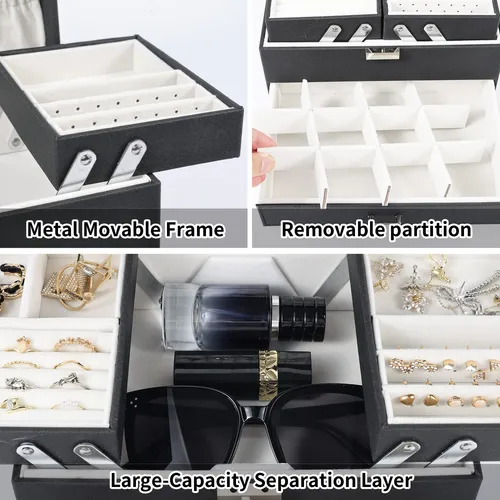 Caja De Organizacion De Joyas Elegantes
