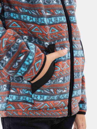 Poleron Mp Tie Multicolor Infantil Maui And Sons