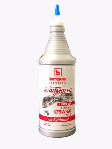  Aceite Valvulina Sintético 75w90 Brava Lubricants