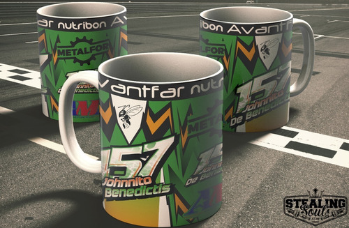Imagen 2 de 3 de Taza Fierrera - Juan De Benedictis #05 | Turismo Carretera