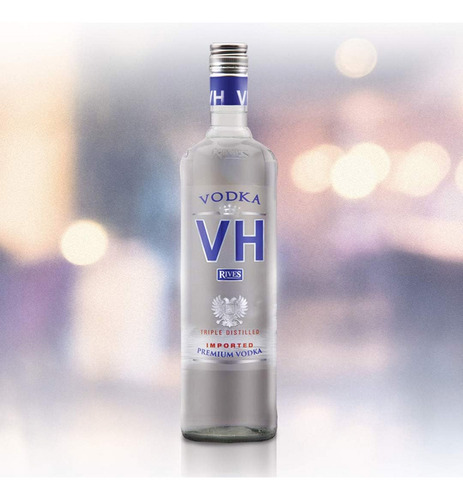 Pack De 4 Vodka Vh Rives Premium 700 Ml