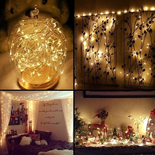 Serie Luces Led Alambre 2 Mts Boda Xv Vintage Cálida