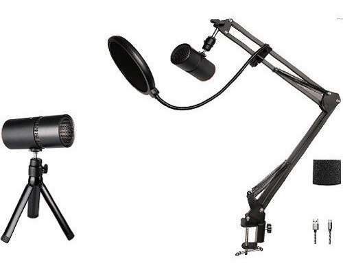 Kit De Streaming Thronmax M20 Microfone Suporte Pop Filter