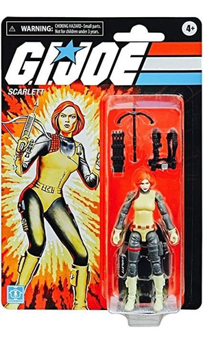 G.i.joe Scarlett - Figura De Acción (3.9 In)