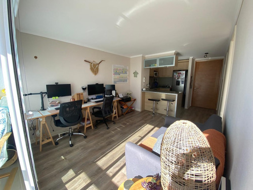 Arriendo Dpto Amobl. 1 Dorm. Av. Costa De Montemar , Concon