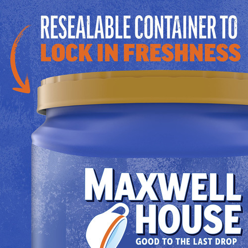 Maxwell House - Caf Molido Tostado Oscuro Intenso Recipient