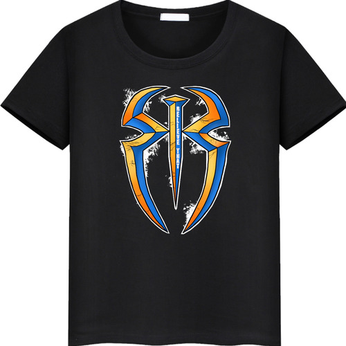 2023 Nueva Playera Estampada De Manga Corta Roman Reigns