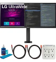Comprar LG Ultrawide Qhd Ergo Ips Hdr Monitor Bundle Deco Gear Hdmi