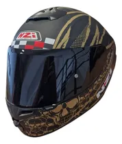 Comprar Casco Para Moto Nzi Trendy Flag Con Dos Visores - Teo Motos 