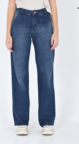 Jean Wide Leg Rígido Premium Dama Diva