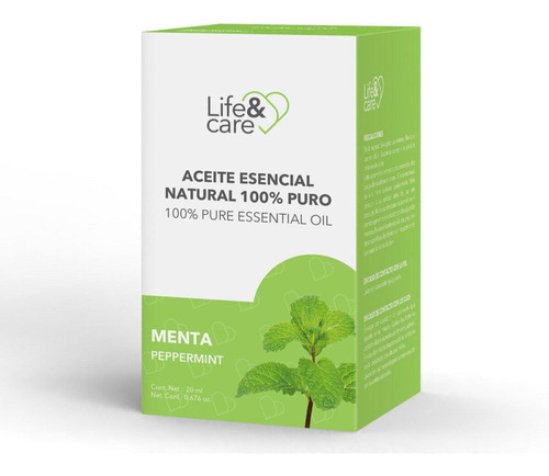 Aceite De Aromaterapia De Menta Grado Terapéutico