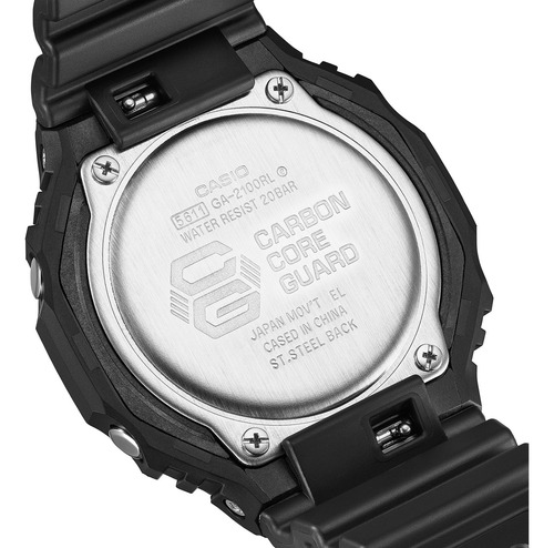 Reloj Asio G-shock Moda Modelo: Ga-2100rl-1acr Correa Negro