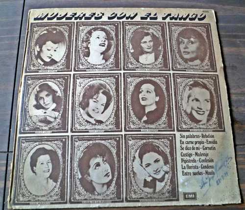 Disco Vinilo Mujeres Con El Tango Nina Miranda Duval Merello