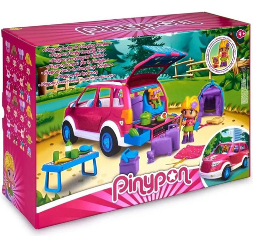 Pinypon Coche Vamos De Camping C/acc Int 17015 Orig Pin&pon