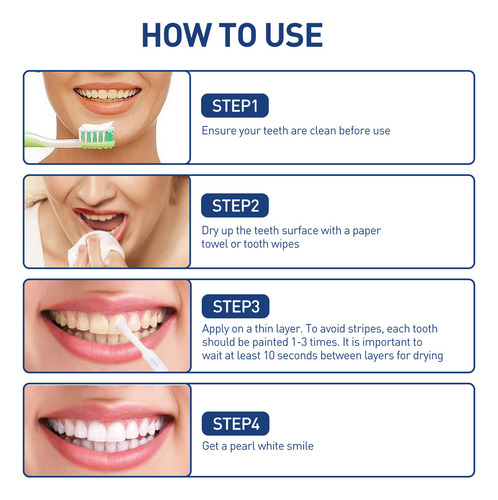 P Instant Whiten Color Para Dentes Instant Whiten Color 9003
