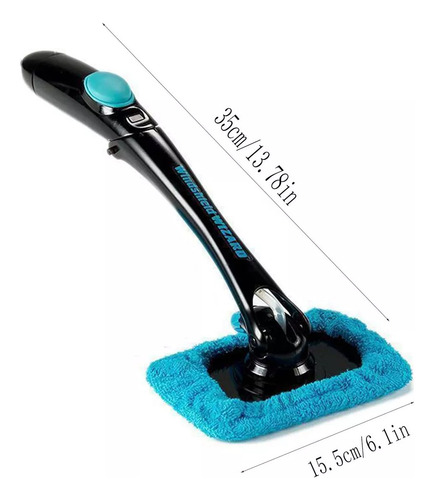 Limpia Vidrios Y Cristales Lugares Dificil Spray Microfibra