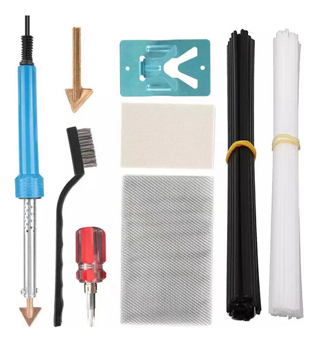 Kit De Soldadura De Plástico W6 80w, 40 Varillas, Para Repar