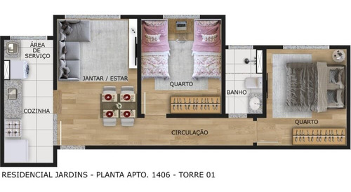 Imagem 6 de 20 de Apartamento Para Comprar Engordadouro Jundiaí - Baa1408