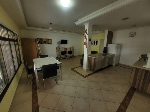 Imagem 10 de 26 de Casa Isolado 4 Dorm Jardim Imperador Praia Grande A Metros Da Praia Com Piscina - Acw816