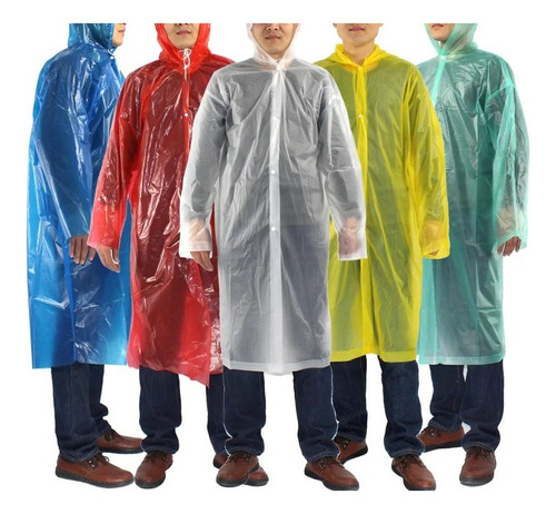 Pilot Capa De Lluvia Impermeable Capucha Y Botones Clicshop