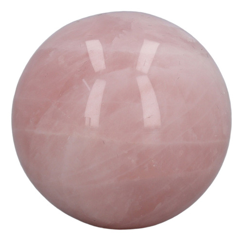 Bola De Adivinación, Cristal Rosa, 2 Pulgadas, Cuarzo Rosa N