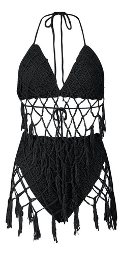 Zt Conjunto Traje De Baño Cuello Colgante Y Ropa Interior