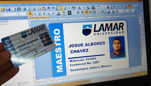 Imagen 5 de 6 de Ribbon Tarjetas Zebra Ymcpko Holograma 200 Imag Zc300 C/ Iva