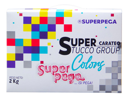 Super Stucco Grout Sellador De Juntas 2kg  Gris Super Pega