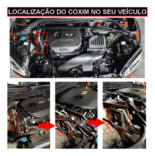 Coxim Motor Dir Bmw X1 F48 Mini Cooper F55 F56 F54 F57 F60