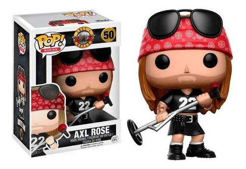 Axl Rose Funko Pop 50 / Guns And Roses / Original / Nuevo