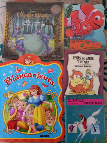 Lote Libros De Cuento Infantiles